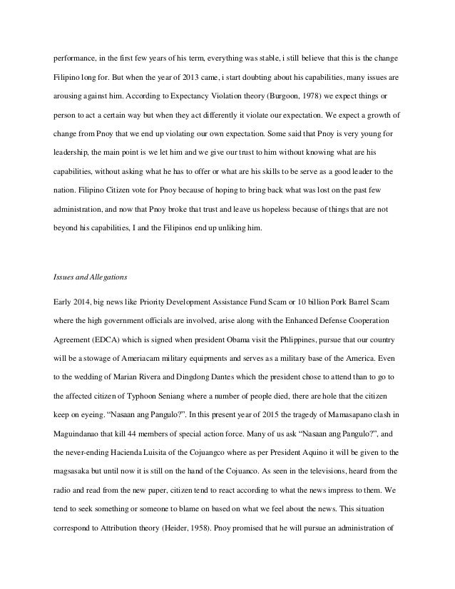 expectancy theory essay